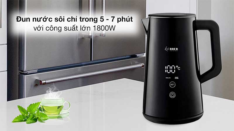 Bình siêu tốc Arber AST1.5B - Hàng chính hãng