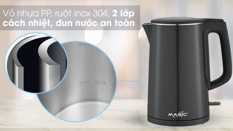 Bình siêu tốc Magic Eco AC-40 - Hàng chính hãng
