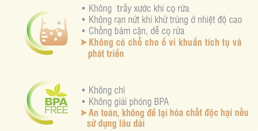 Bình sữa cao cấp PP 240ml Yoomi Y18B.YCCO - Hàng chính hãng