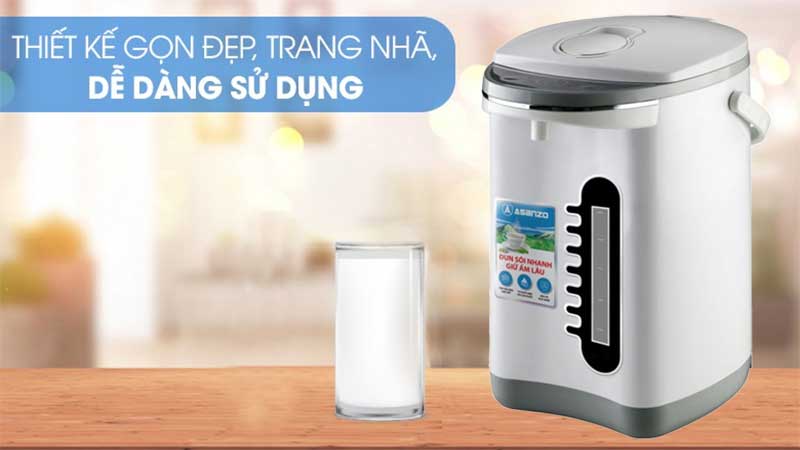 Bình thủy điện Asanzo HP-60YB - Hàng chính hãng