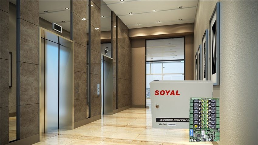 Bộ điều khiển phân tầng kiểm soát thang máy Soyal AR-401RO16 - Hàng chính hãng