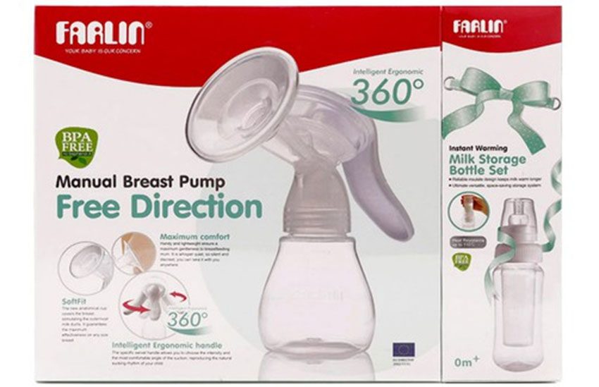 Bộ hút sữa vô trùng bằng tay Farlin BF-640B - Hàng chính hãng