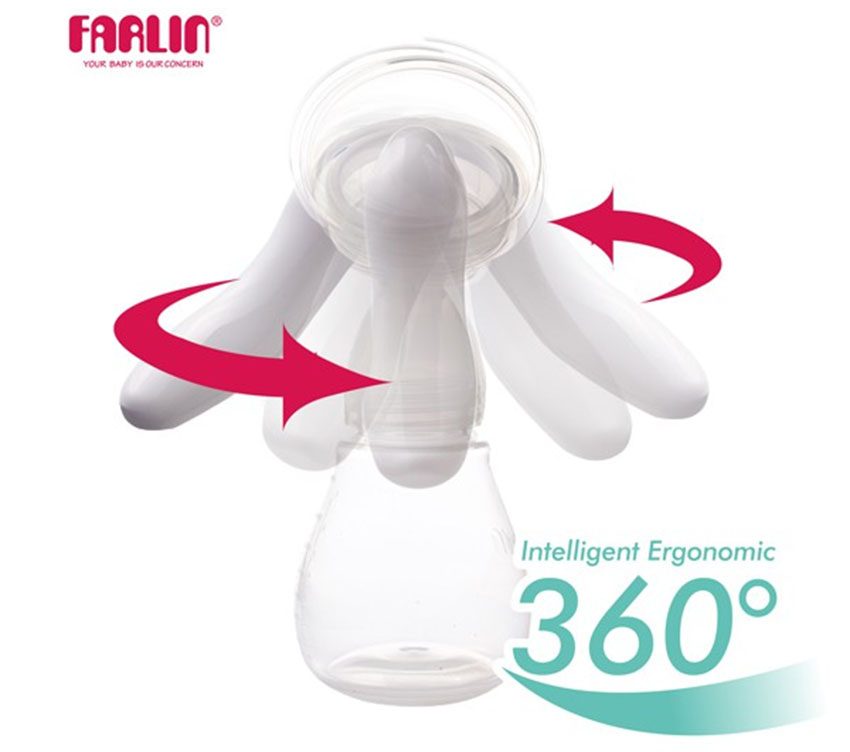 Bộ hút sữa vô trùng bằng tay Farlin BF-640B - Hàng chính hãng