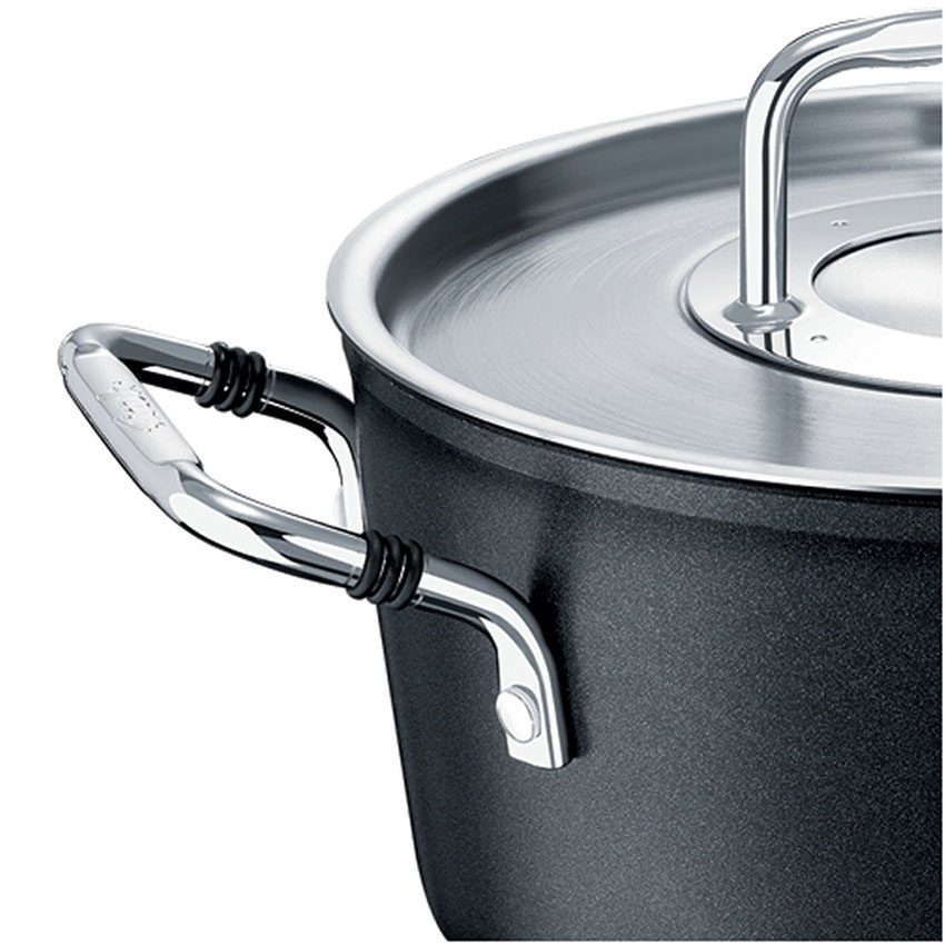 Bộ nồi 4 món Fissler LUNO BLACK 056-116-04-000 - Hàng chính hãng