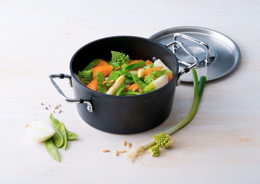 Bộ nồi 4 món Fissler LUNO BLACK 056-116-04-000 - Hàng chính hãng