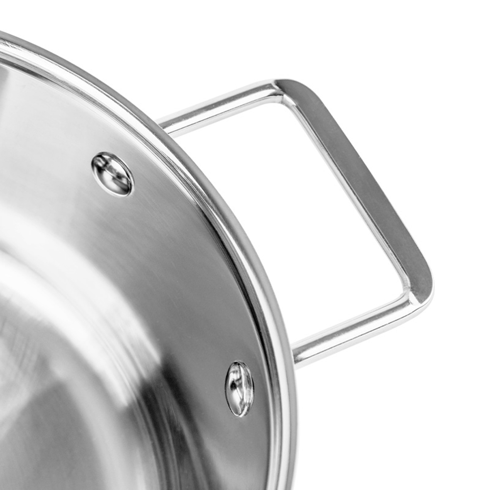 Nồi inox liền khối Elmich Trimax XR EL-3843 size 16, 20, 24cm - Hàng chính hãng