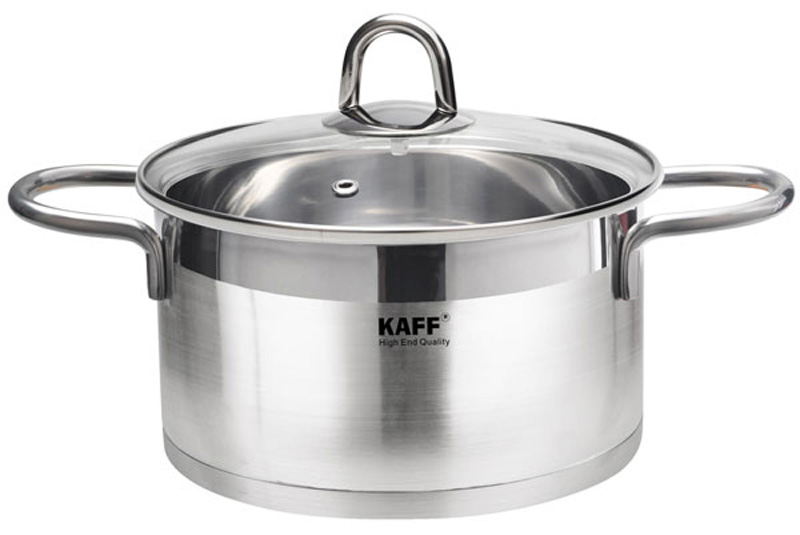 Bộ nồi inox cao cấp 3 món Kaff KF-ST05304 - Hàng chính hãng