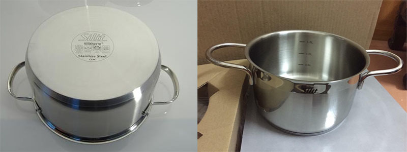 Bộ nồi inox Silit Diamant 7 món - Hàng chính hãng