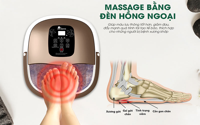 Bồn ngâm chân massage Fuji Master FJM-2522 - Hàng chính hãng
