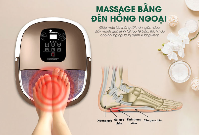 Bồn ngâm chân massage Fuji Master FJM-2522 - Hàng chính hãng