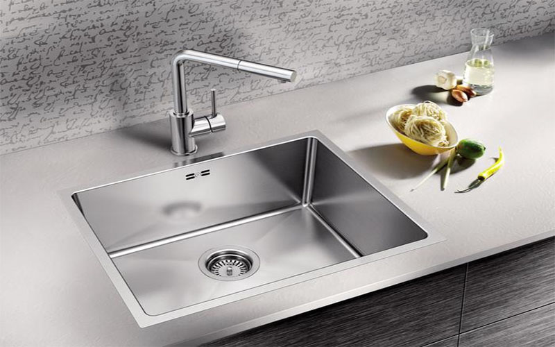 Bồn rửa chén inox Hafele Blanco Quatrus R15 500-IU 570.27.150 - Hàng chính hãng