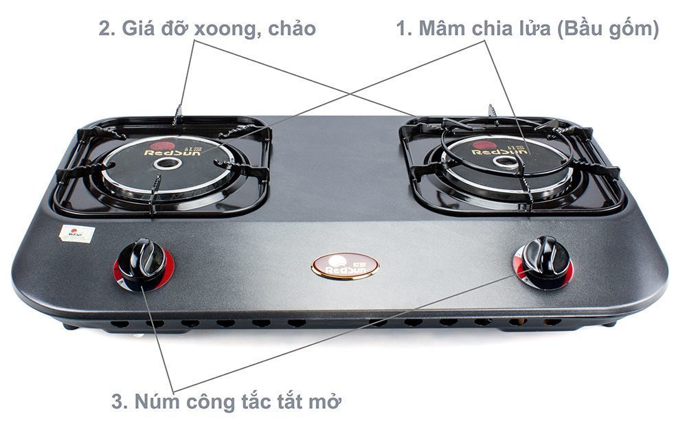 Bếp gas hồng ngoại Redsun RS-828M - Hàng chính hãng