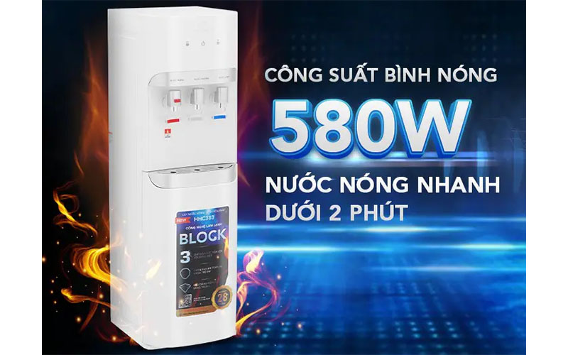Cây nước nóng lạnh hút bình Hòa Phát HHC383 - Hàng chính hãng