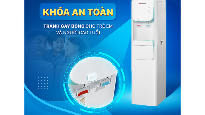 Cây nước nóng lạnh hút bình Makano DVD-000005 - Hàng chính hãng