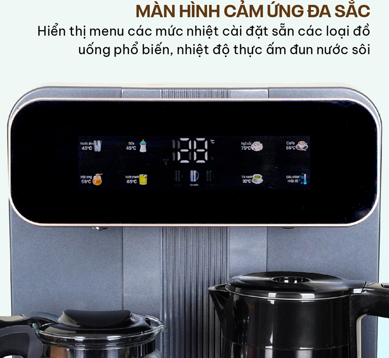 Cây nước nóng lạnh kết hợp bàn pha trà Fujihome TB243A - Hàng chính hãng