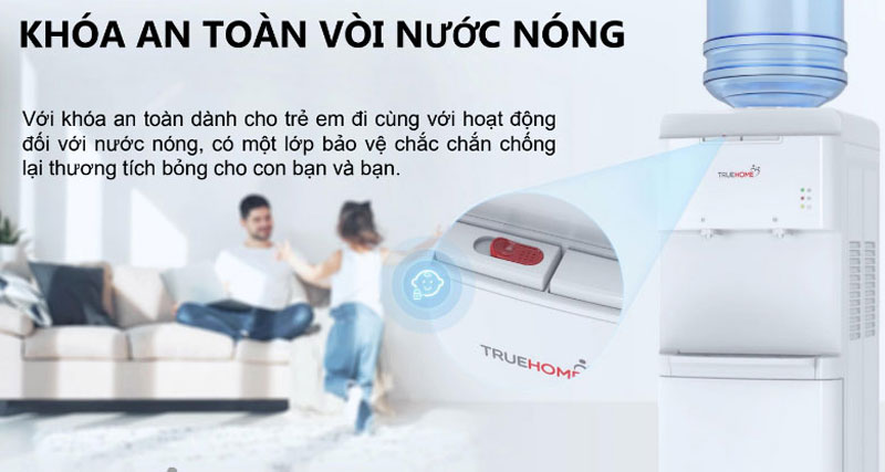 Cây nước nóng lạnh Truehome TD-TC1536(W) - Hàng chính hãng