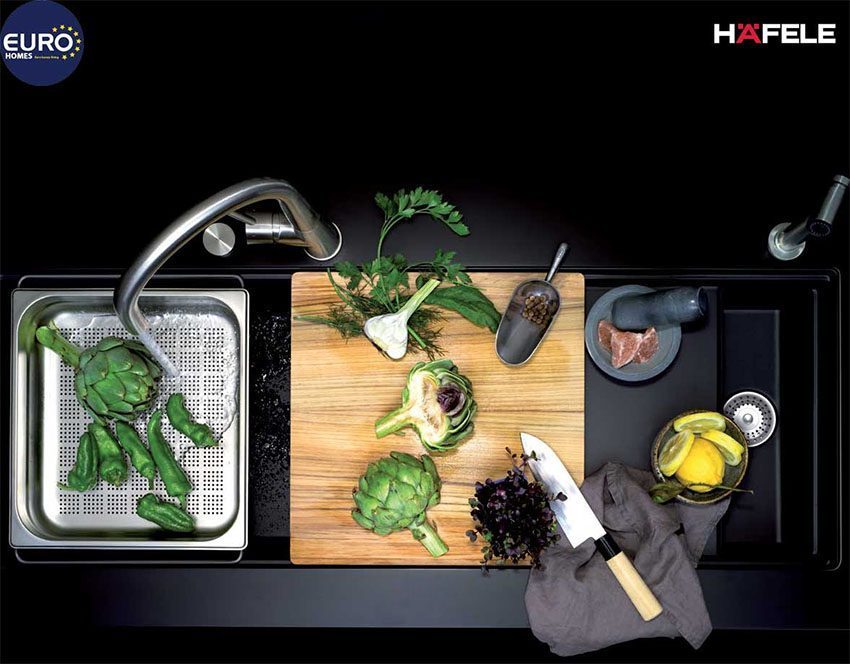 Chậu đá Hafele HS-GDD11446 D-150 570.35.340 - Hàng chính hãng