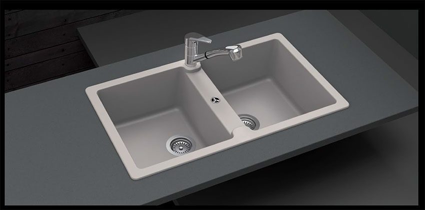 Chậu đá Hafele Julius HS-GD8650 570.36.400 - Hàng chính hãng
