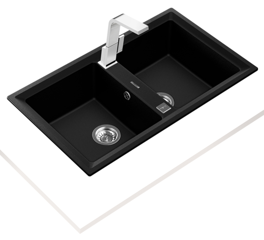 Chậu rửa chén Teka STONE 90 B-TG 2B Grey - Hàng chính hãng