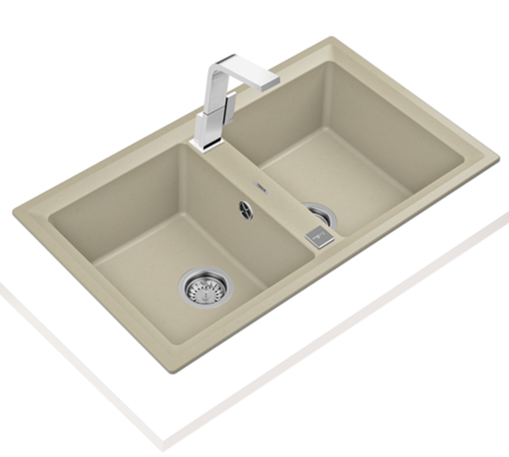 Chậu rửa chén Teka STONE 90 B-TG 2B Topas - Hàng chính hãng