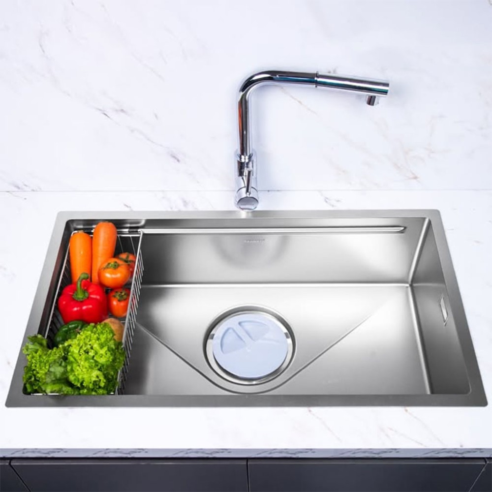 Chậu rửa bát Inox GrandX GX7845JP - Hàng chính hãng
