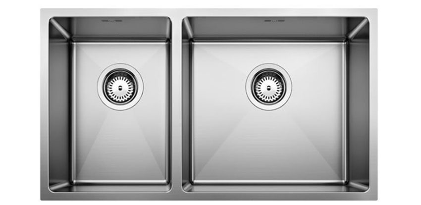 Chậu rửa bát inox Hafele Blanco QUATRUS R15 285/435-IU 570.27.169 - Hàng chính hãng