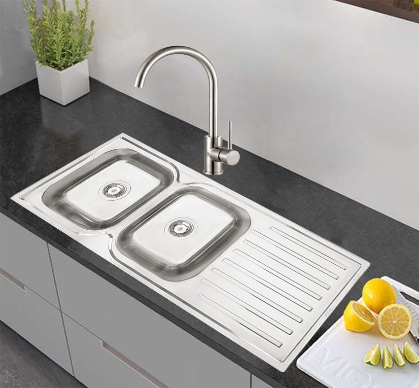 Chậu rửa bát inox Hafele Torino HS-S11848 567.23.030 - Hàng chính hãng