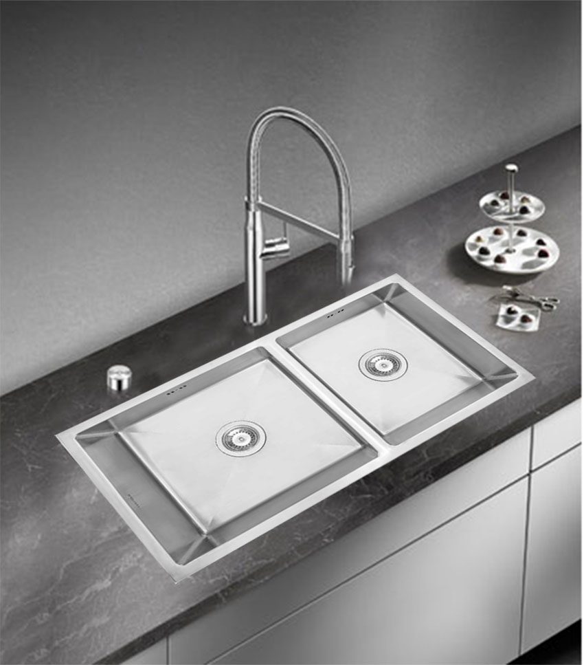 Chậu rửa bát inox Hafele Valerian HS-SD8745 567.23.040 - Hàng chính hãng