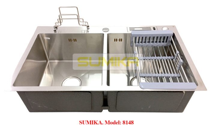 Chậu rửa inox Sumika 8148 - Hàng chính hãng