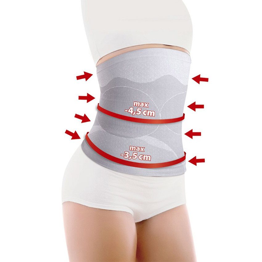 Đai bụng định hình giảm size và ngăn chặn da sần Lanaform Mass and Slim Belt LA013004 - Hàng chính hãng
