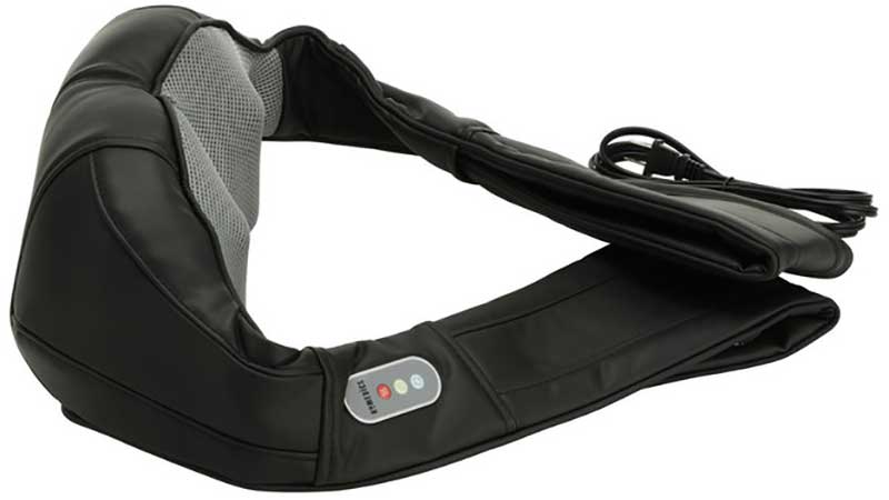 Đai massage Shiatsu cổ vai gáy và toàn thân kèm nhiệt Homedics NMS-615HJ - Hàng chính hãng