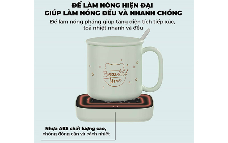 Đế làm nóng đồ uống Bear DRBD-C16J5 - Hàng chính hãng