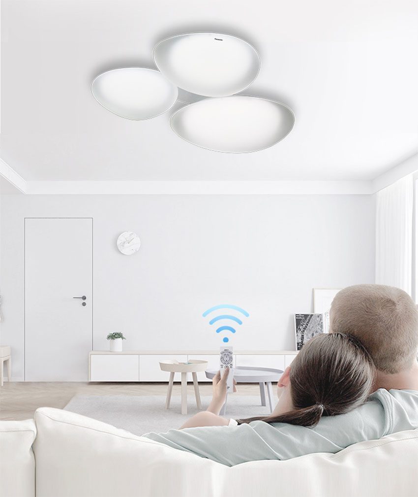 Đèn LED trần nhà điều khiển từ xa Panasonic HHXZ6560 67W - Hàng chính hãng