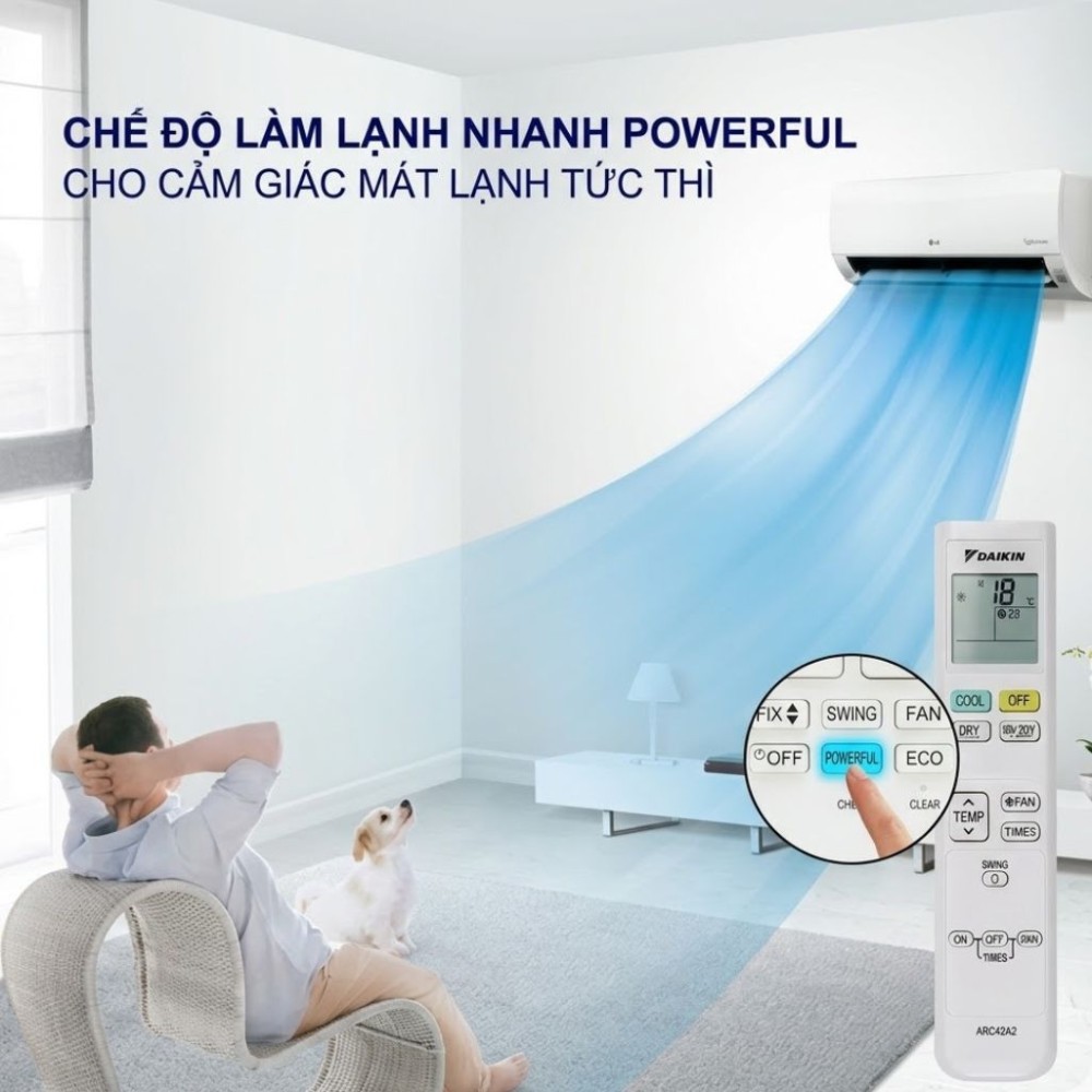 Điều hòa 1 chiều Daikin 9000 BTU FTF25XAV1V - Hàng chính hãng