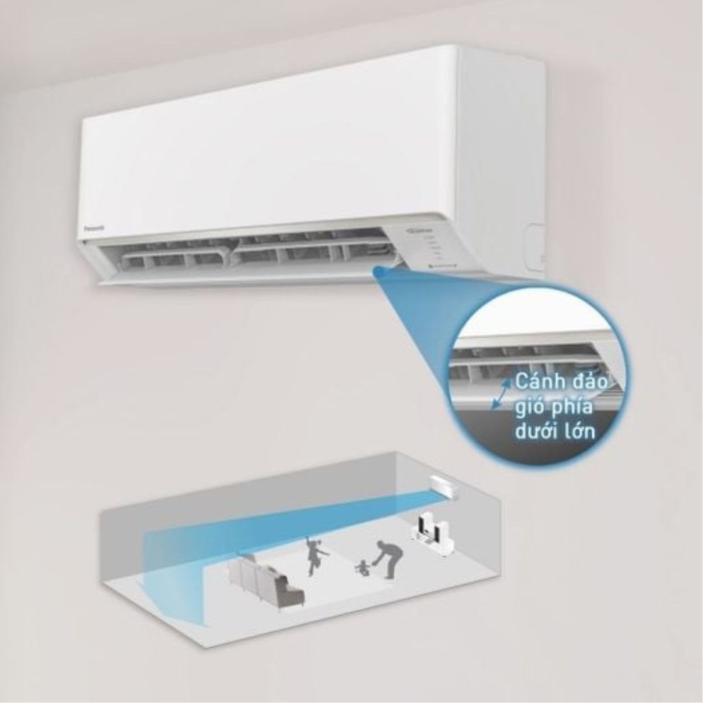 Điều hòa Panasonic 12000 BTU 1 chiều inverter CU/CS-RU12CKH-8D - Hàng chính hãng