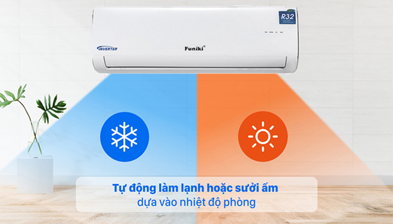 Điều hòa 2 chiều Funiki inverter HIH12TMU - Hàng chính hãng