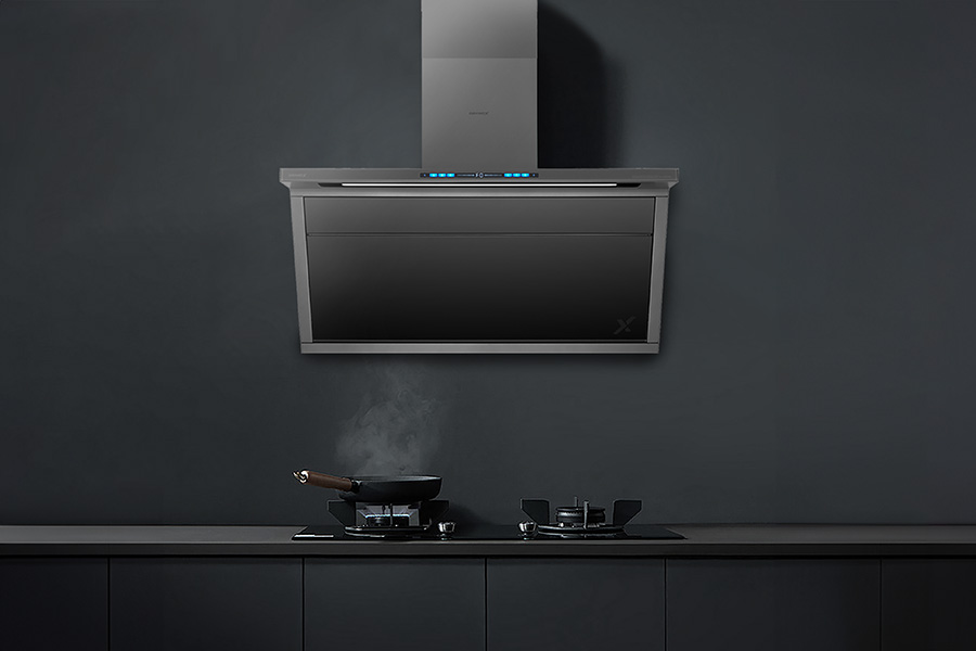 Hút mùi vát tự động mở cửa GrandX GX H90T88M - Hàng chính hãng