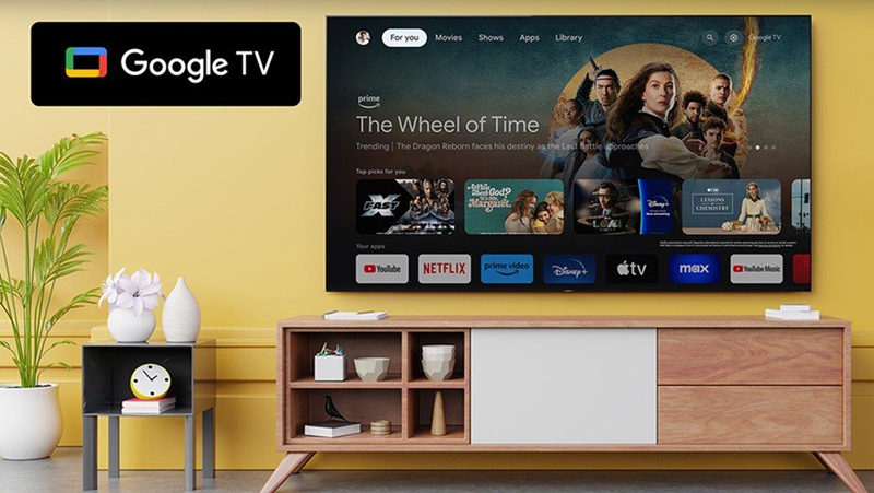 Google Tivi OLED Sony 4K 55 inch K-55XR80 - Hàng chính hãng