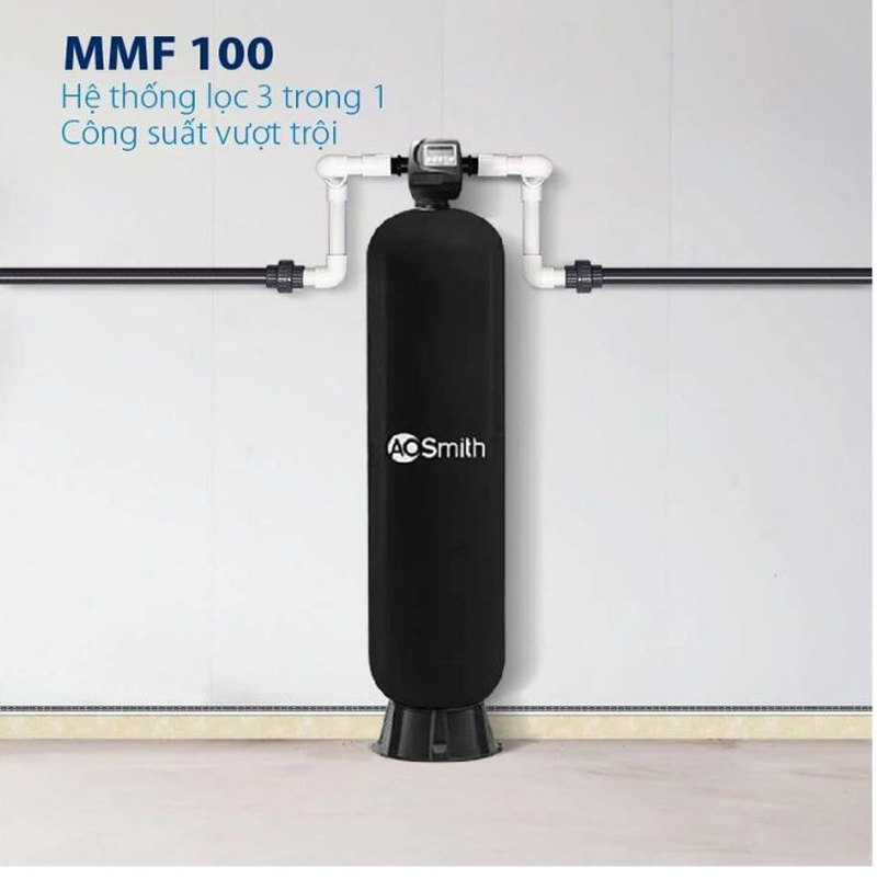 Hệ thống lọc nước đầu nguồn AOSmith AOS MMF 100 - Hàng chính hãng