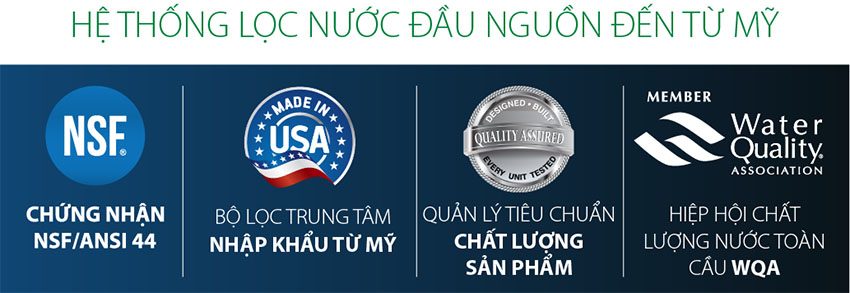 Hệ thống lọc nước đầu nguồn A.O Smith AOS I97 - Hàng chính hãng