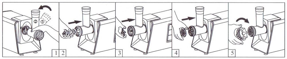 Máy xay thịt công nghiệp Gali GL-1902 - Hàng chính hãng
