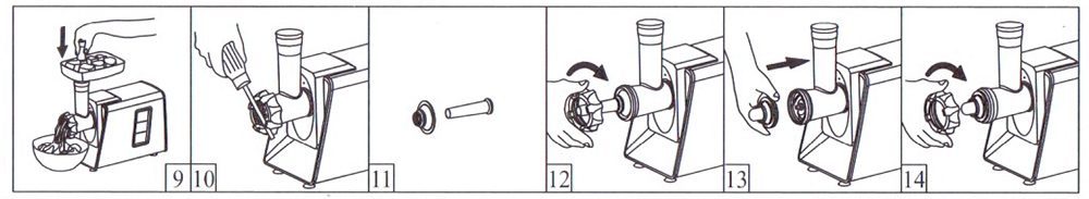 Máy xay thịt công nghiệp Gali GL-1902 - Hàng chính hãng