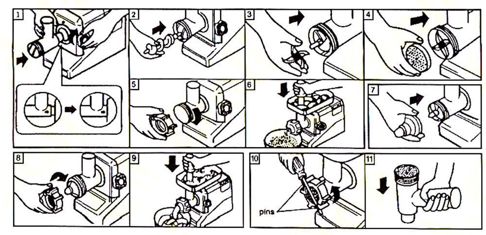 Máy xay thịt công nghiệp Gali GL-1903 - Hàng chính hãng