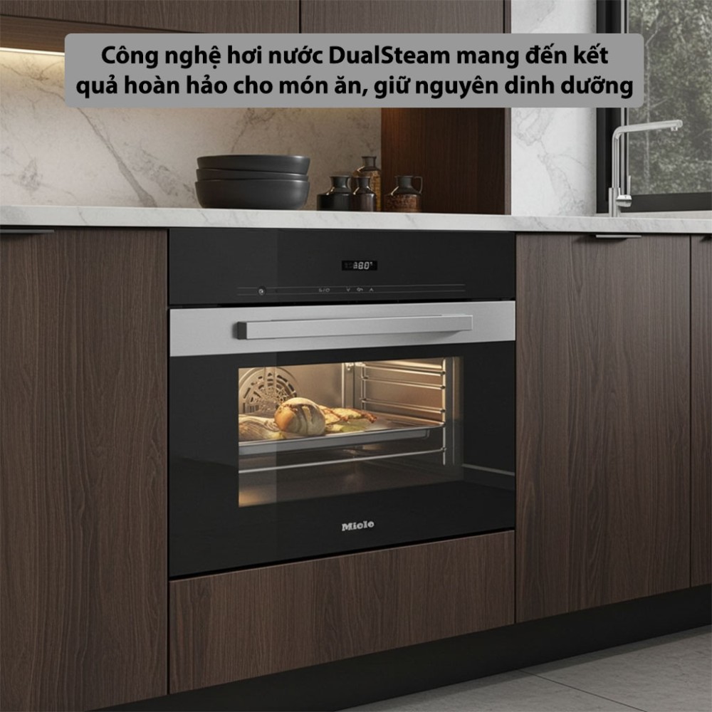 Lò hấp âm tủ Miele DG 2840 - Hàng chính hãng