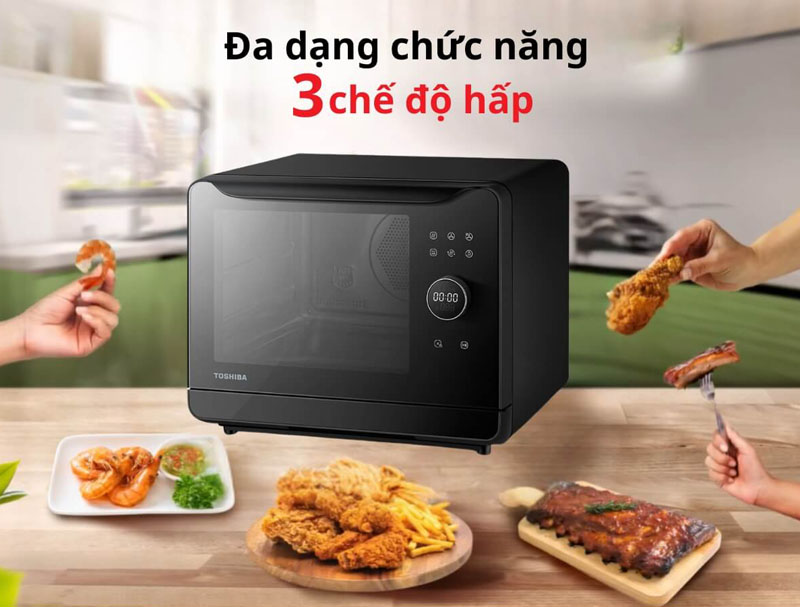 Lò hấp nướng Toshiba MS3-STQ20SE(BK) - Hàng chính hãng