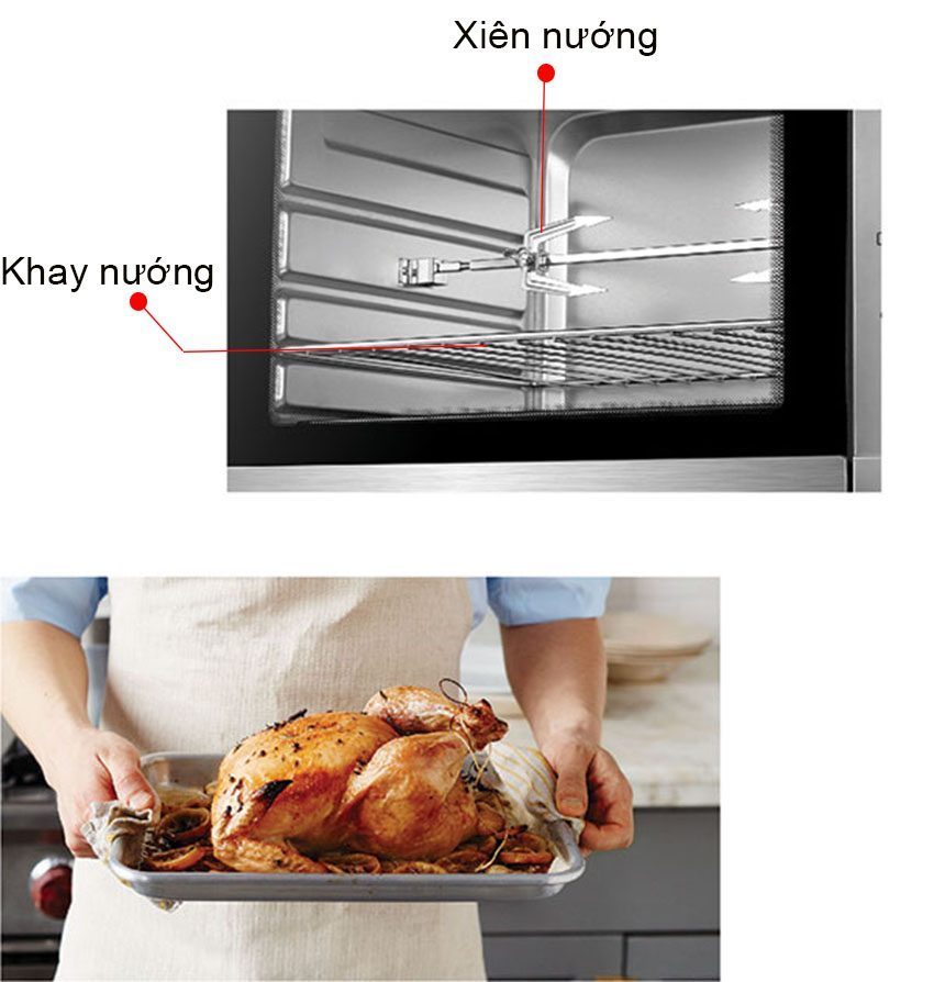 Lò nướng 45L Nagakawa NAG3245 - Hàng chính hãng