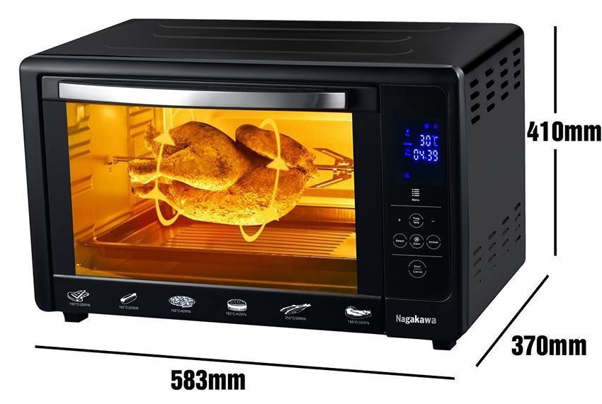 Lò nướng 48L Nagakawa NAG3248A - Hàng chính hãng