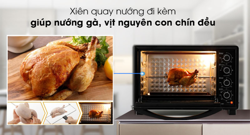 Lò nướng Panasonic NB-H3801KRA - Hàng chính hãng