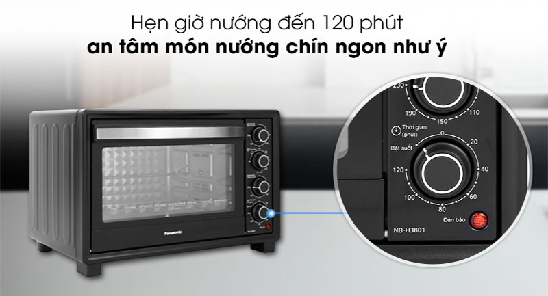 Lò nướng Panasonic NB-H3801KRA - Hàng chính hãng