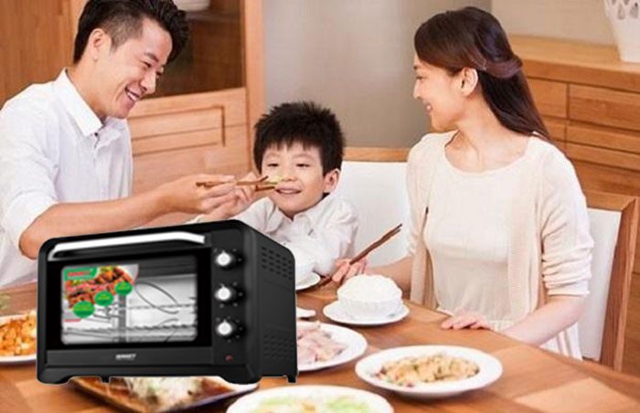 Lò nướng Sanaky VH-809S2D - 2000W 80L - Hàng chính hãng